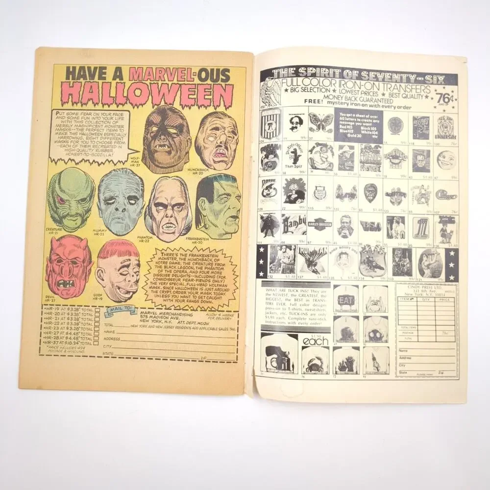 Ghost Rider #15 Marvel Comics Group Bronze Age 1975 Newsstand VG GD 1st Legion